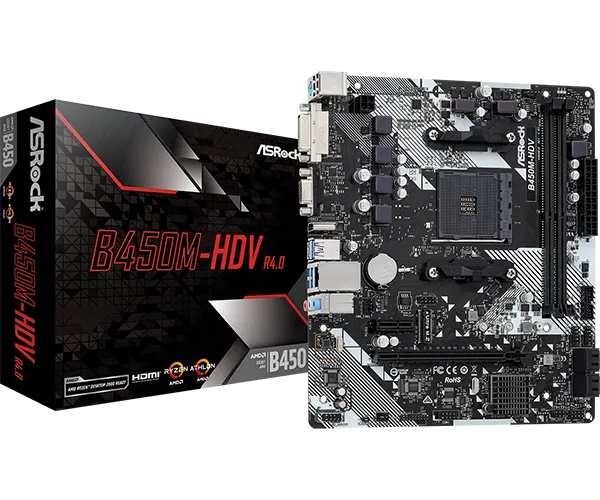 ASROCK B450M-HDV R4.0