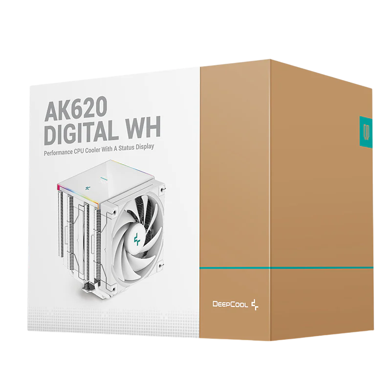 DEEPCOOL AK620 DIGITAL WH PERFORMANCE