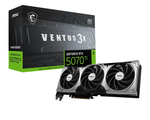 MSI GAMING TRIO WH RTX 5070TI OC