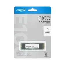 CRUCIAL M.2 GEN 4 2280 NVMW E100 1tb