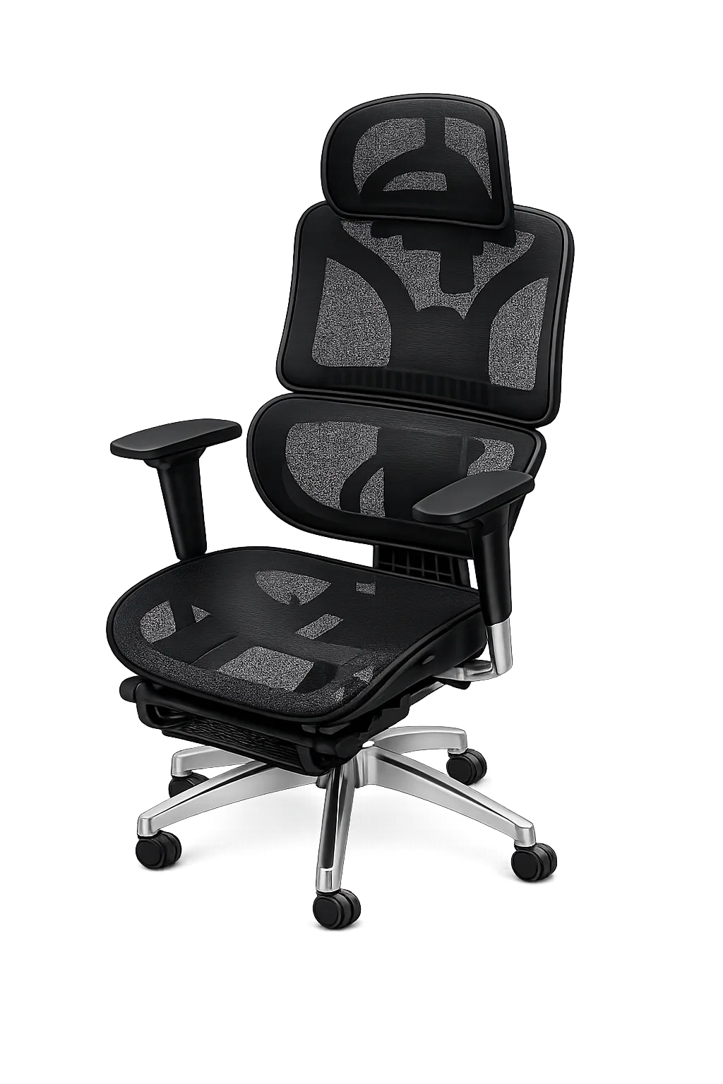 IRIS SILLA ERGONOMICA ALUMINIO BLACK