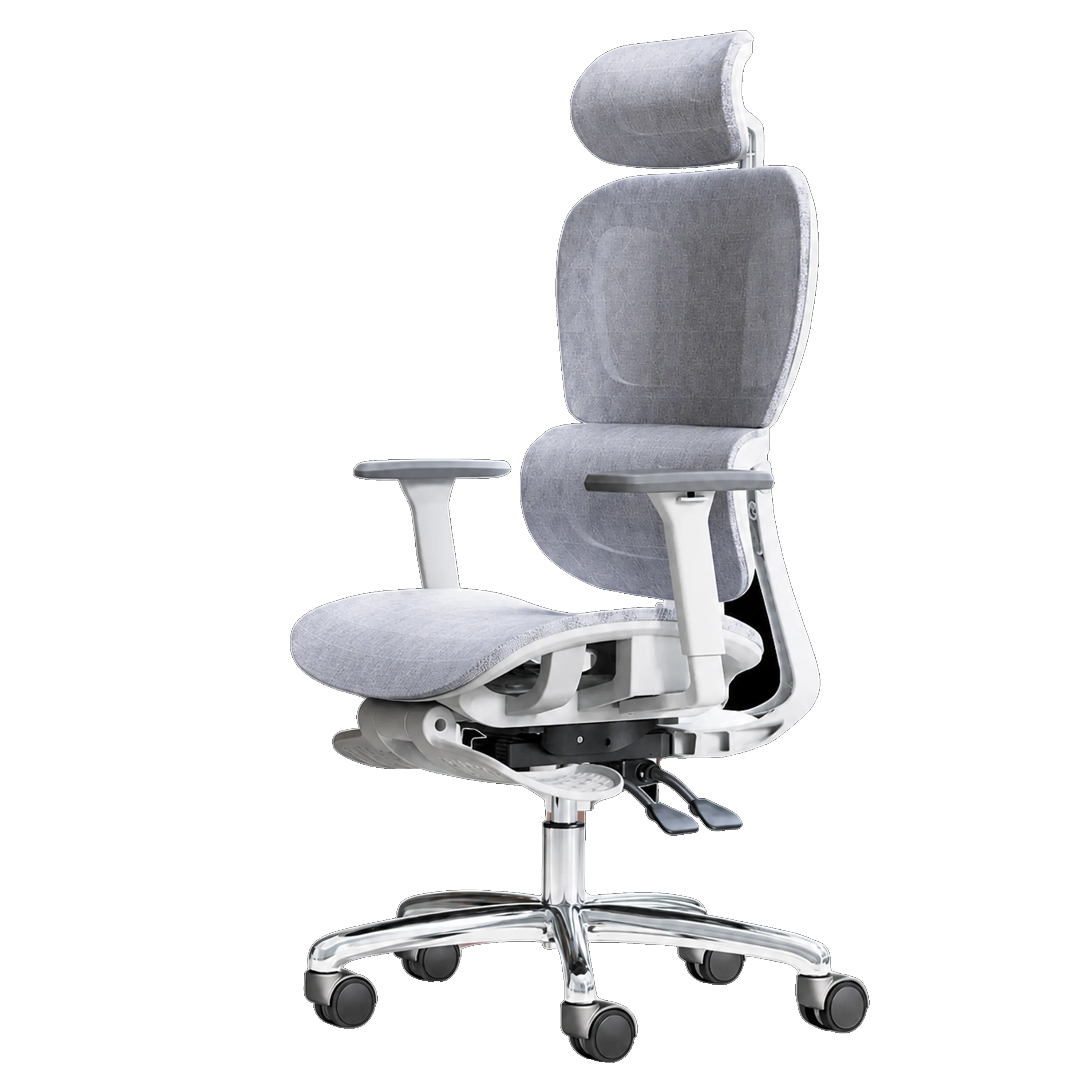 IRIS SILLA ERGONOMICA ALUMINIO WHITE