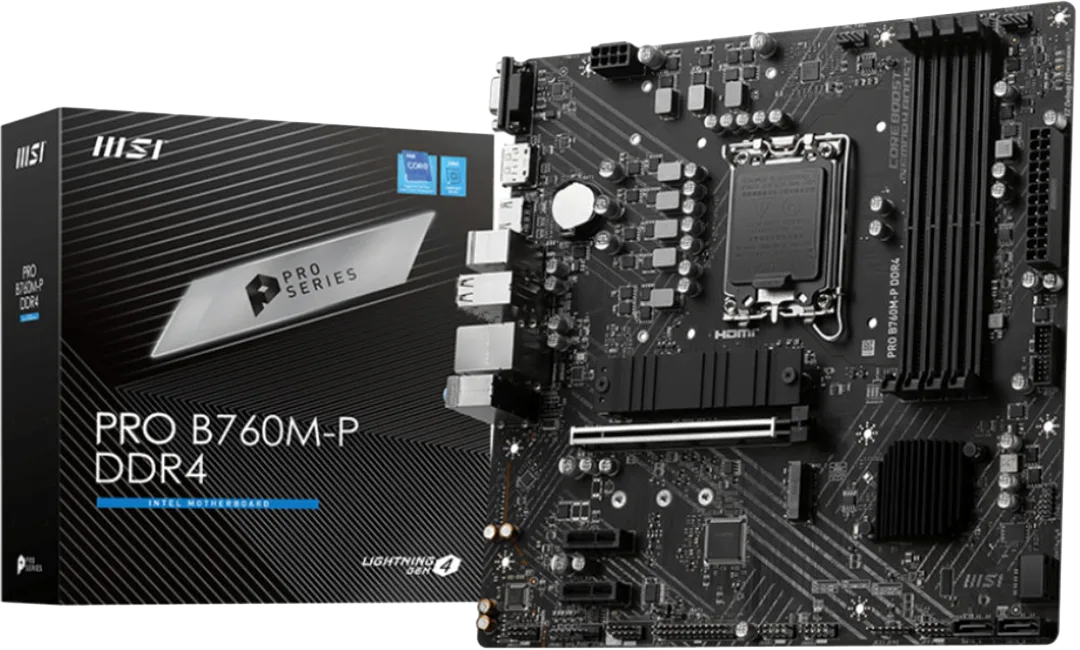MSI PRO B760M-P DDR4