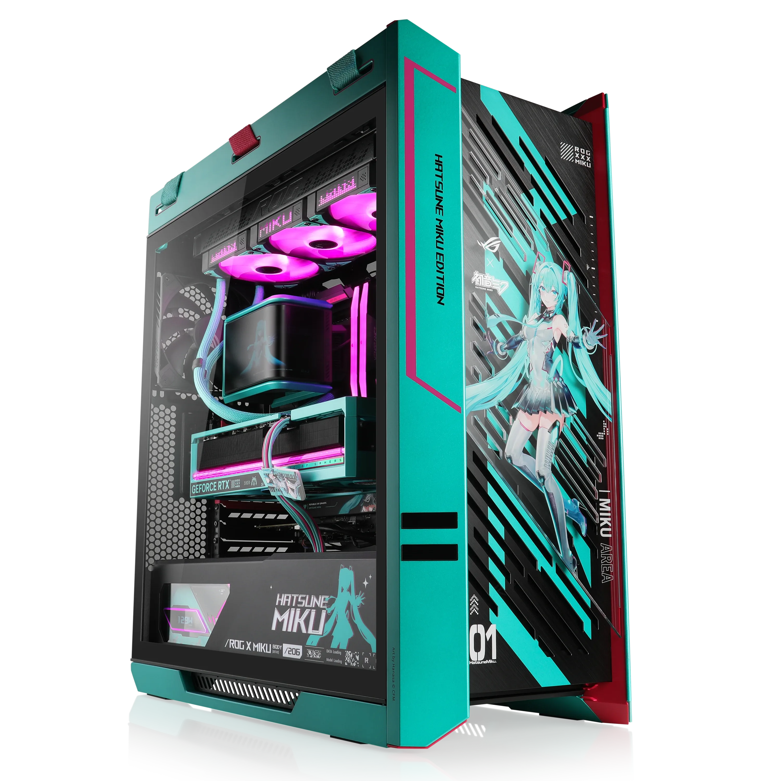 ROG STRIX HELIOS II GX601S HATSUNE MIKU