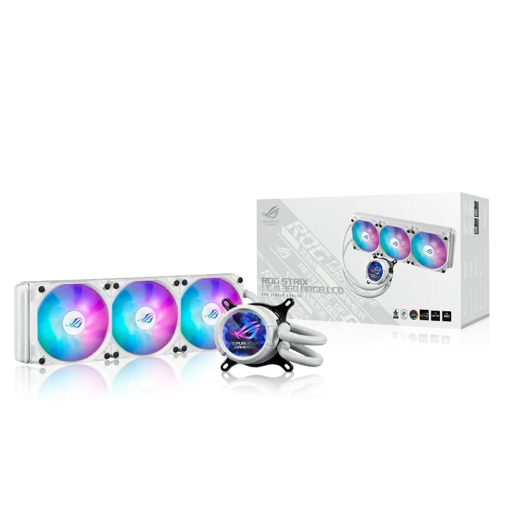 ROG STRIX LC III 360 ARGB LCD WH